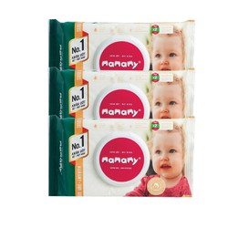 Khăn ướt mamamy có nắp 100 miếng không mùi