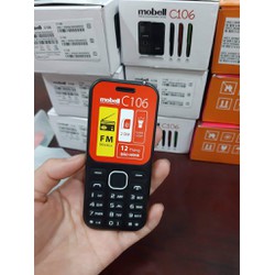 điện thoại Mobell C106 2sim( bảo hành 12tháng )