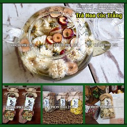 1 ký TRÀ HOA CÚC TRẮNG - Trà hoa bạch cúc khô (Chuyên sỉ giá tốt) SẴN HÀNG