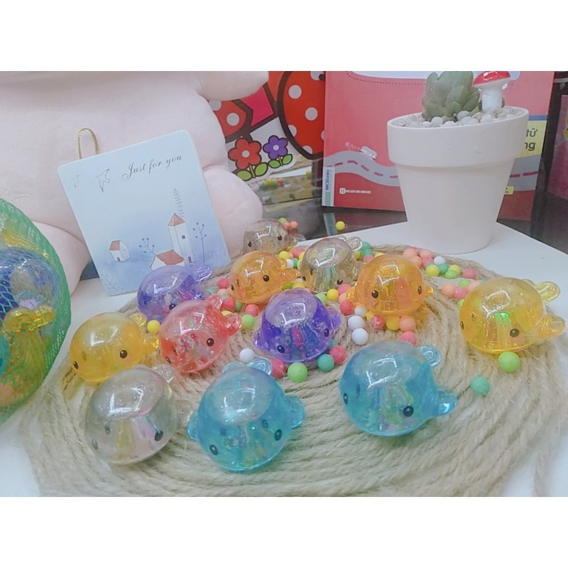 Đồ chơi cá con lấp lánh nhiều màu sắc thả bồn tắm cho bé - CáCon - CáCon 3