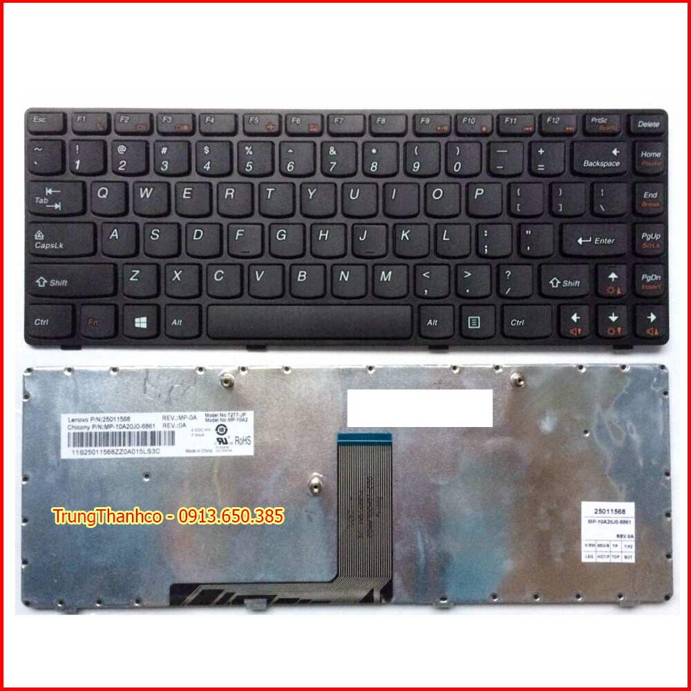 Hình ảnh Bàn Phím Laptop Lenovo G470