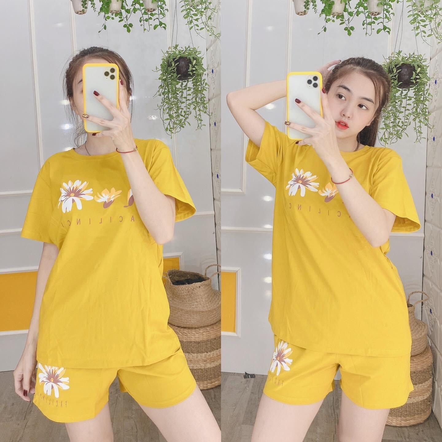 Hình ảnh Set Bộ Xuân Hè Hoa Lá Xịn Xò
