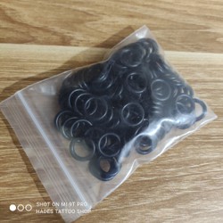 Vòng Silicon đàn hồi thay thế của lưỡi gà máy xăm ( 50 cái / túi ) Vòng Silicon đàn hồi thay thế của lưỡi gà máy xăm ( 50 cái / túi )