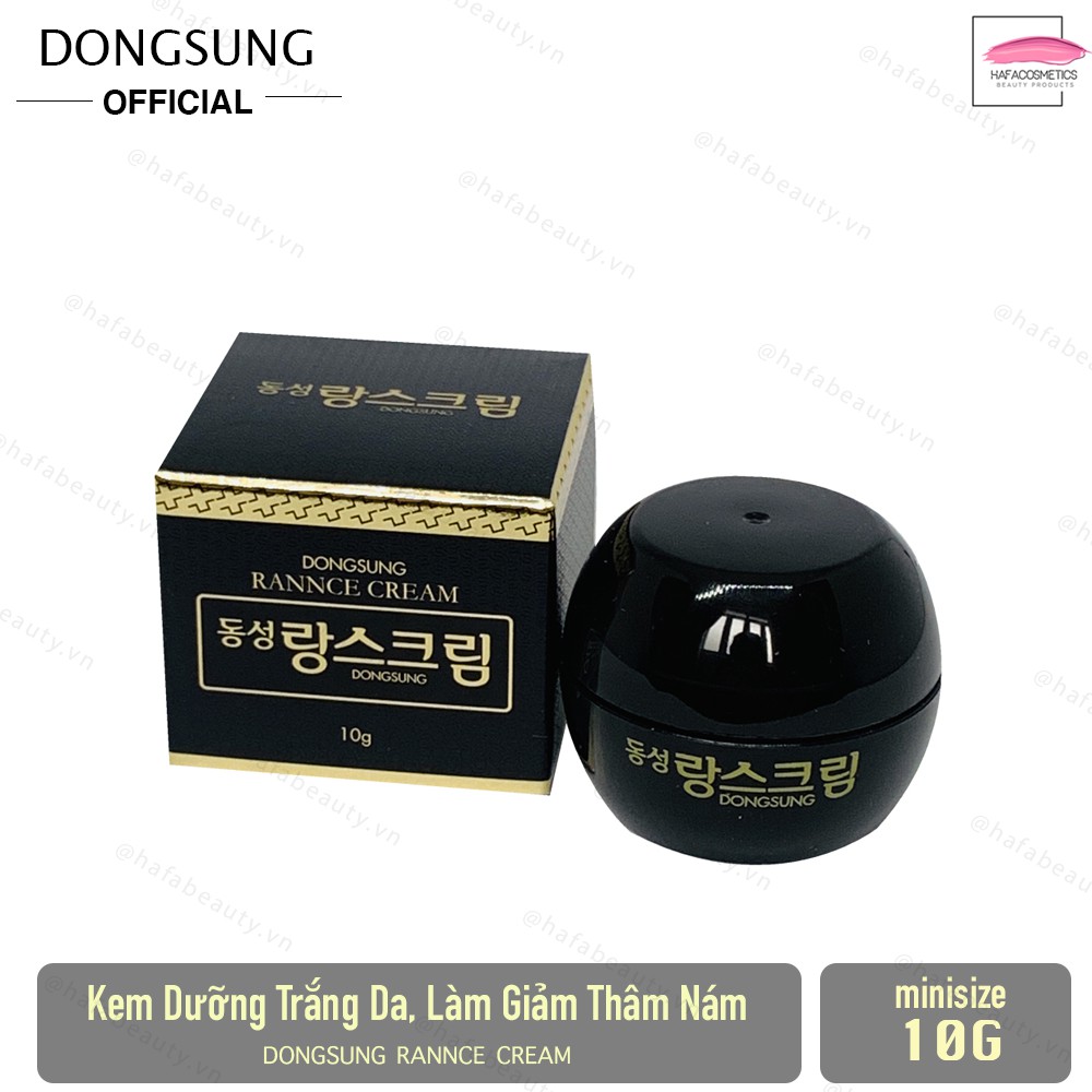 Kem Dưỡng Trắng Giảm Thâm m Dongsung Rannce Cream 10g - 2841142358 1