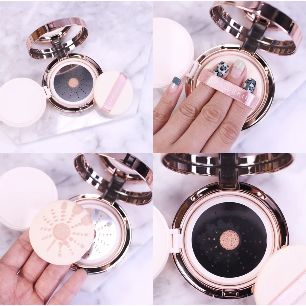 Phấn Nước Che Phủ Hoàn Hảo Cho Làn Da Mịn Màng AprilSkin Magic Essence Mist Cushion SPF50 PA 13g - 6659375735 8