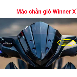 Mão Chắn Gió Winner X Kiểu Vario Lớn - KIRU VARIO ( Có sẵn lỗ ốc & keo ) Hàng Cty Cao Cấp Mão Chắn Gió Winner X Kiểu Vario Lớn - KIRU VARIO ( Có sẵn lỗ ốc & keo ) Hàng Cty Cao Cấp