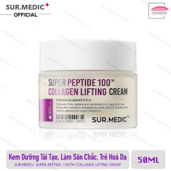 Kem dưỡng Sur.medic Super Peptide 100tm Collagen Lifting Cream 50ml phục hồi trẻ hoá da - HAFA BEAUTY-FREESHIP EXTR Kem dưỡng Sur.medic Super Peptide 100tm Collagen Lifting Cream 50ml phục hồi trẻ hoá da - HAFA BEAUTY-FREESHIP EXTR