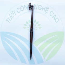Cây cắm béc nâu ren 17mm cao 45cm combo 10 cái
