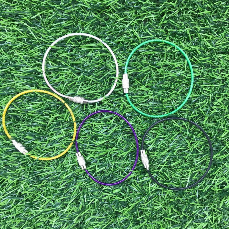 Combo 5 vòng treo khóa vòng treo đồ balo móc treo đồ balo chống tuột - 688150817062 6