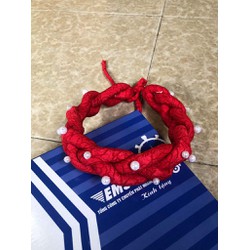 mấn gấm ao cấp đính hạt trai