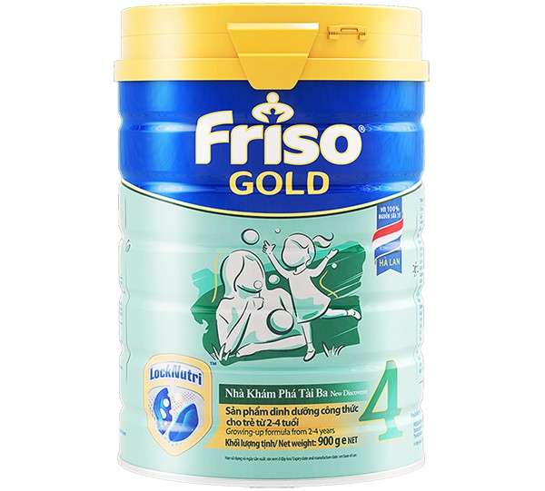 Hình ảnh Sữa Bột Friso Gold số 4 - 900g (2-4 tuổi)