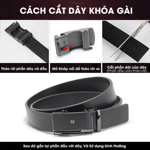 THẮT LƯNG/DÂY NỊT NAM DA BÒ KIM BẢO T-KB04