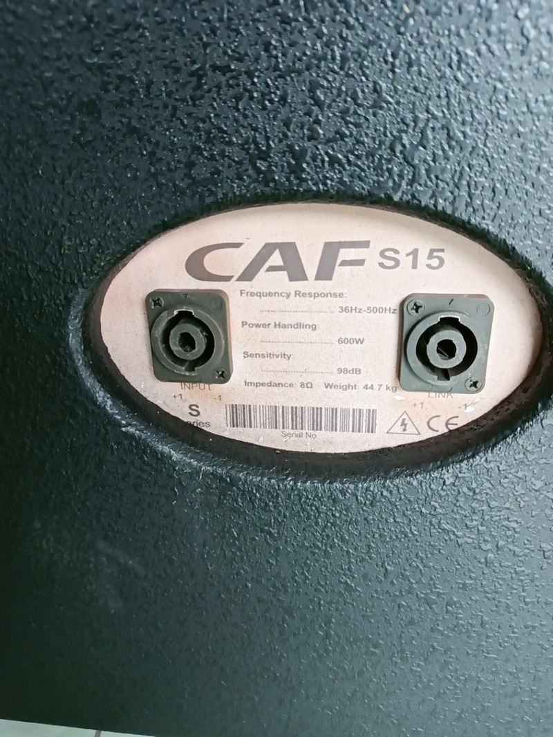 LOA SUB SÚP HƠI BÃI CAF S15 BASS 40 CÔN 100 TỪ 220