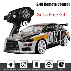 (Ready Stock)1:10 70km/h 2.4G RC Car Drift Racing Car Championship 4WD Double Battery Off Road Radio Remote Control Vehicle