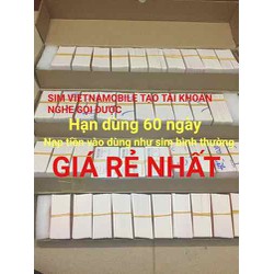 Sim số Vietnamobie giá rẻ