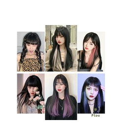 line tóc giả