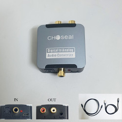 Hộp Choseal chuyển tín hiệu Coaxial Optical sang Audio loại 1