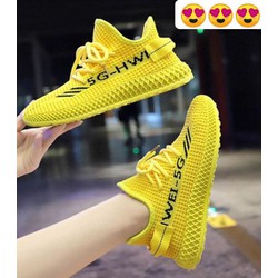 giầy thể thao nữ siêu xinh + tặng kèm tất gấu đáng yêu