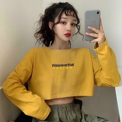 >> BÁO GIÁ ÁO THUN NAM FORM RỘNG, ÁO PHÔNG TAY LỠ UNISEX ATL216 - YINXX | Shopee Lazada Sendo Tiki mới nhất 36 Áo Croptop tay dài nữ form rộng Unisex DESIGN Freesize 45-70kg áo thun nam form rộng tay lỡ áo phông nữ form r