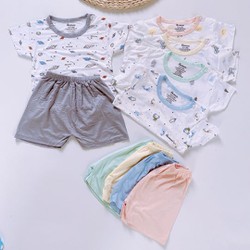 Sale !!! BỘ CỘC TAY CHẤT PETTIT THUN LẠNH CỰC MỀM MỊN(8-17kg)