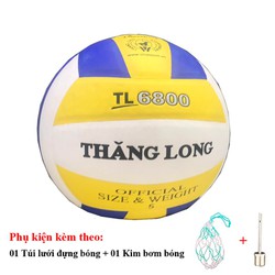 Bóng Chuyền Thăng Long 6800 Tặng Kim Bơm Bóng Tiêu Chuẩn Giá Rẻ!!!