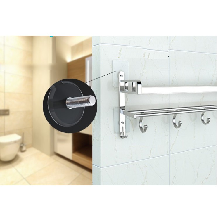 Bộ 5 đinh vít dán tường siêu bền chắc không cần khoan tường  nhiều size