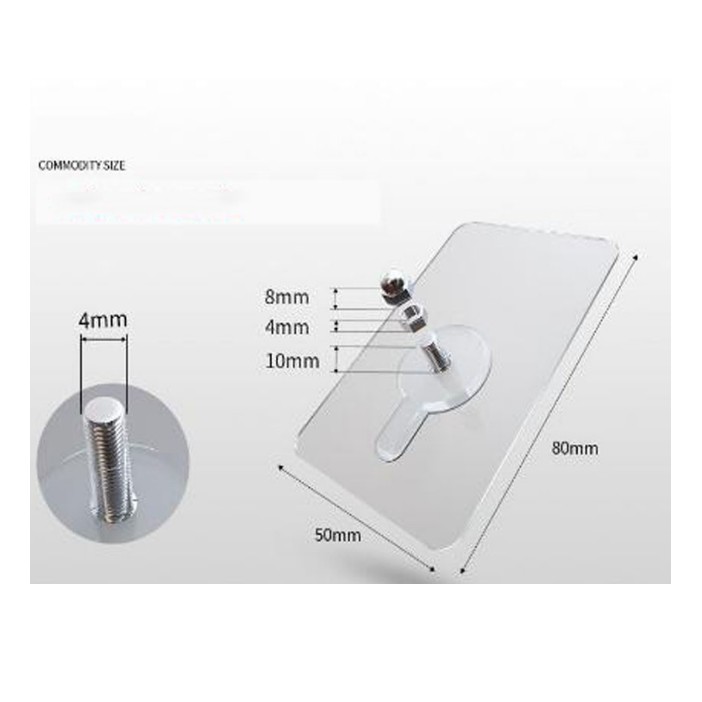 Bộ 5 đinh vít dán tường siêu bền chắc không cần khoan tường  nhiều size