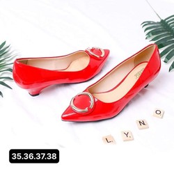 >> BÁO GIÁ GIÀY NỮ SỤC MÓC VUÔNG MŨI NHỌN ĐẾ 3P | Shopee Lazada Sendo Tiki mới nhất 50 Giày cao gót nữ đẹp đế nhọn 3p mũi nhọn trang trí đỏ Dily chính hãng