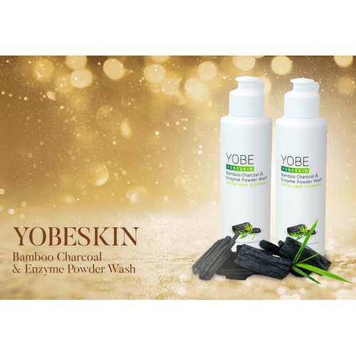 BỘT RỬA MẶT THẢI ĐỘC DA ENZYM VÀ THAN TRE HOẠT TÍNH YOBESKIN 60G