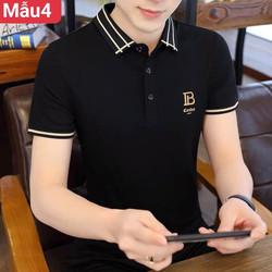 Áo thun nam có cổ tay ngắn được kiểm hàng