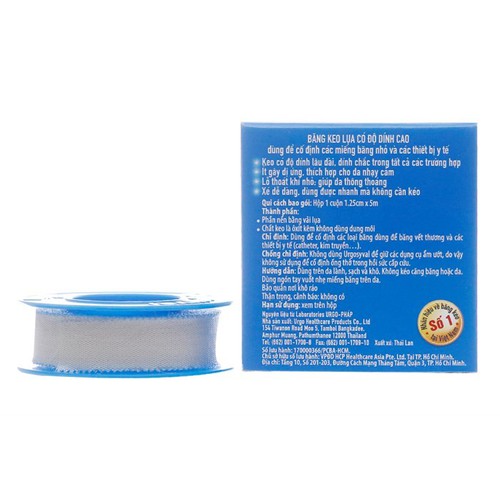 Băng keo lụa có độ dính cao Urgo Syval