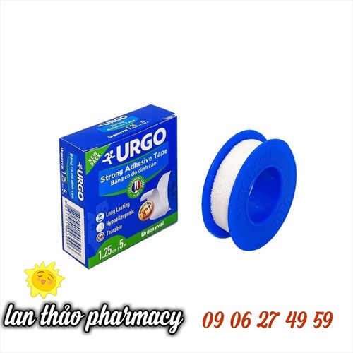 Băng keo lụa có độ dính cao Urgo Syval