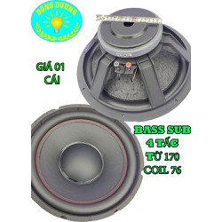 >> BÁO GIÁ LOA SUB ĐIỆN 4 TẤC SIÊU TRẦM BELLPLUS (HÀNG CHÍNH HÃNG) | Shopee Lazada Sendo Tiki mới nhất 75 CỦ LOA SUB ĐIỆN 40 VIỀN CHỈ ĐỎ TỪ 170 CÔN 76 - 1 CÁI - LOA SIÊU TRẦM 4 TẤC