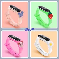 Đồng Hồ ZGO DISNEY Hoạt Hình Thông Minh Điện Tử Led Silicon Chống Nước Mẫu Mới
