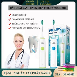 >> BÁO GIÁ TĂM NƯỚC VÀ CHỈ NHA KHOA | Shopee Lazada Sendo Tiki mới nhất 108 Bàn chải đánh răng điện Phillips tích hợp công nghệ sóng siêu âm 14 xung nhịp, 6 chế độ làm sach, chống nước toàn thân an toàn và hiệu quả- Bảo hành 2 năm, lỗi đổi mới 1-1