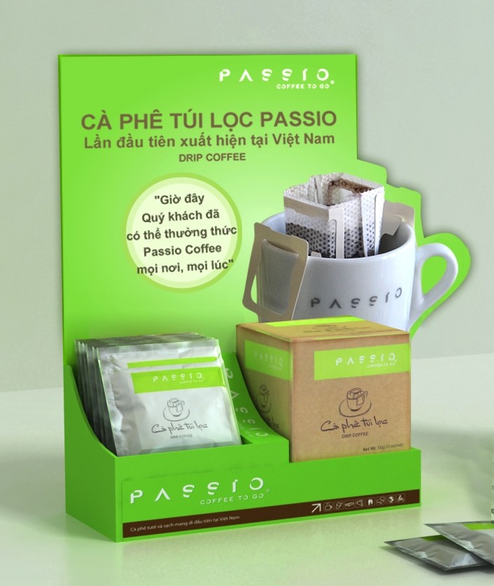 Cà Phê Túi Lọc Passio 100g (10 gói x 10g)