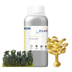 RESIN dlp Đúc đồ trang sức iFUN nhựa cảm quang 405nm màu xanh lá cây đậm IF 3170