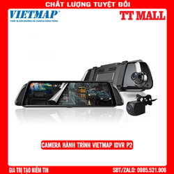 CAMERA hành trình VIET/MAP IDVR P2 - chính hãng - bảo hành 2 năm CAMERA hành trình VIET/MAP IDVR P2 - chính hãng - bảo hành 2 năm
