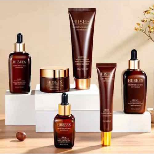 Bộ dưỡng da 6 món Hiisees dưỡng trắng, làm mờ thâm