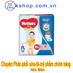 TÃ QUẦN HUGGIES XL18 (12-17KG)