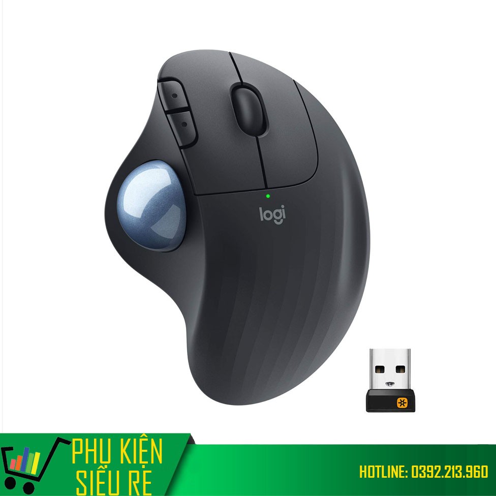 Hình ảnh Chuột Laser Không Dây Logitec Wireless Trackball ERGO M575 - Hàng Chính Hãng