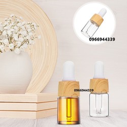 Combo 2 Chai bóp giọt tinh dầu NẮP GỖ 10ml