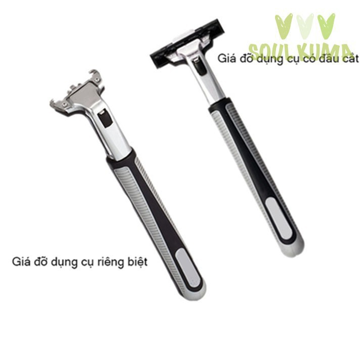 Bộ dao cạo râu cao cấp 38 món (1 dao cạo + 36 lưỡi + 1 tuýp kem cạo)