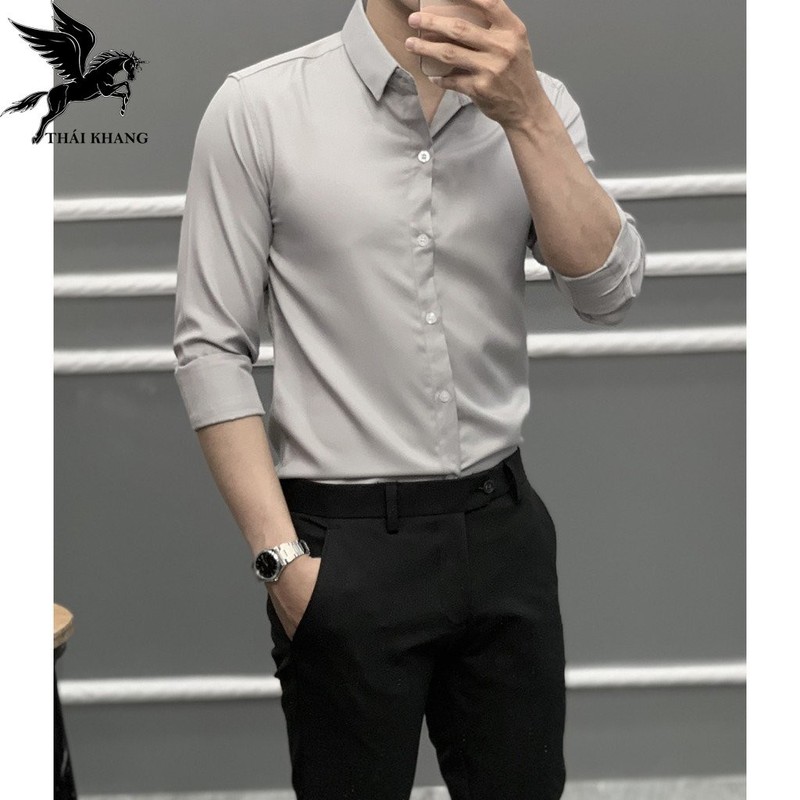 áo sơ mi nam kiểu hàn quốc