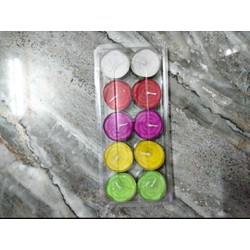 Nến Vỉ Ngũ Sắc 5 Màu