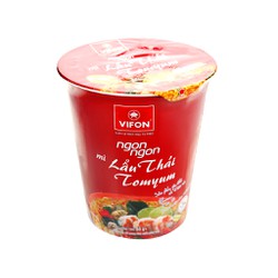 Mì Ngon Ngon lẩu Thái Tomyum ly 60g