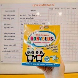 COMBO 5 HỘP SIRO ĂN NGON BABYPLUS (BABY PLUS) - CẢI THIỆN BIẾNG ĂN - CHỐNG TÁO BÓN CHO TRẺ