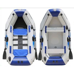 Xuồng Hơi, Thuyền Hơi 3 Người Gắn Máy, Xuồng Câu Cá Composite, Xuồng Du Lịch, Giã Ngoại