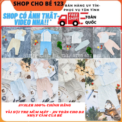 Quần áo sơ sinh - Bộ dài tay sơ sinh cài chéo vải sợi tre mềm mát thích hợp cho da nhạy cảm của bé - CHÍNH HÃNG AVALER - size 0-3/6m Quần áo sơ sinh - Bộ dài tay sơ sinh cài chéo vải sợi tre mềm mát thích hợp cho da nhạy cảm của bé - CHÍNH HÃNG AVALER - size 0-3/6m