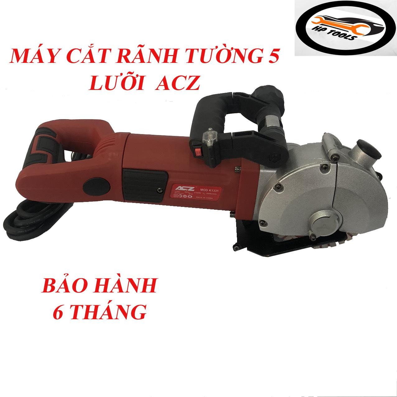 Hình ảnh Máy cắt xẻ tạo rãnh tường 5 lưỡi ACZ K1331-Bảo hành 6 tháng